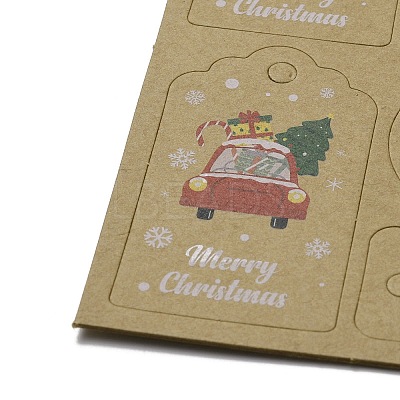Christmas Paper Gift Tags CDIS-WH0021-034-1