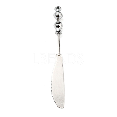 Non-Tarnish 201 Stainless Steel Cake Spatulas AJEW-P114-01G-P-1