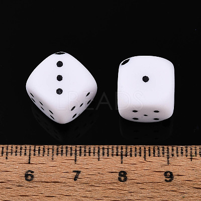 Opaque Acrylic Beads SACR-T035-19M-1