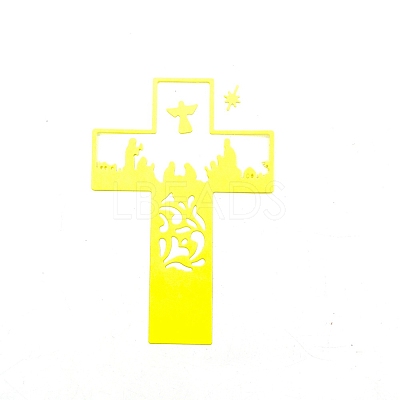 Religion Cross & Angel Carbon Steel Cutting Dies Stencils PW-WG17303-01-1