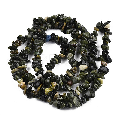 Natural Peridot Beads Strands X-G-R002-12-1