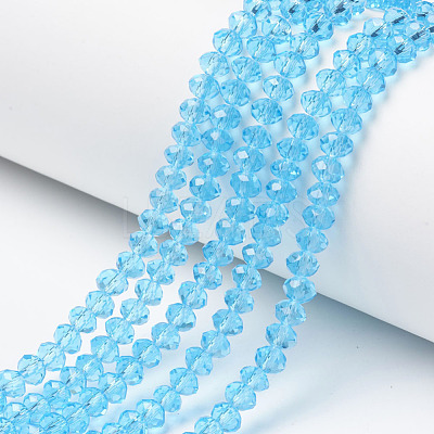 Glass Beads Strands EGLA-A034-T3mm-D08-1