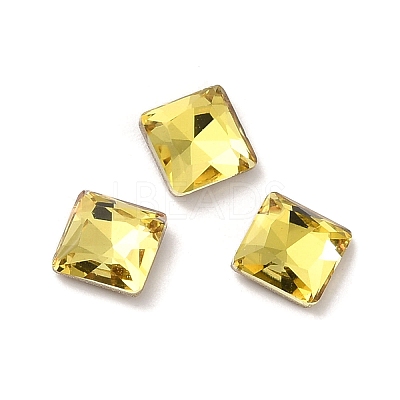Glass Rhinestone Cabochons RGLA-P037-06A-D226-1