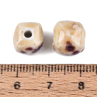 Vintage Handmade Porcelain Beads PORC-N013-18-25-1