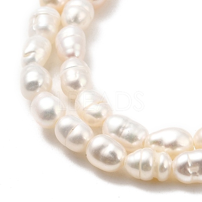 Natural Cultured Freshwater Pearl Beads Strands PEAR-I007-01O-01C-1
