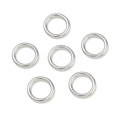 304 Stainless Steel Closed Jump Rings STAS-G393-06P-02-1