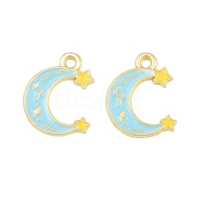 Alloy Enamel Pendants AL-CBA0485-02F-G02-1