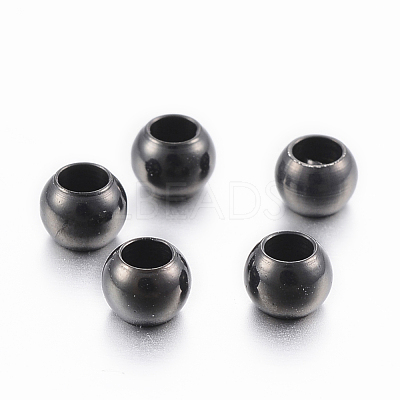 304 Stainless Steel Beads Ion Plating(IP) STAS-H394-02B-1
