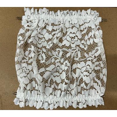 Chinlon Spandex Lace Privacy Invisible Bra AJEW-WH0455-116A-1