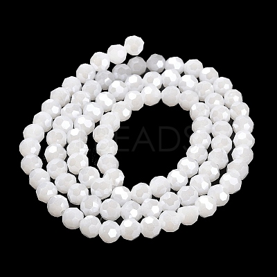 Electroplate Glass Beads Strands EGLA-A035-J6mm-A05-1