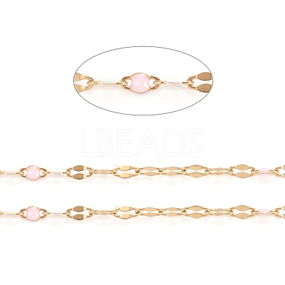 Handmade 304 Stainless Steel Dapped Chains CHS-D026-16K-G-1