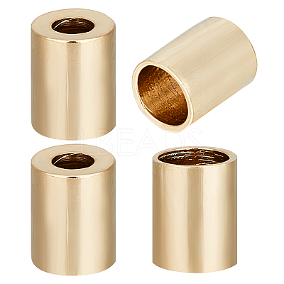 100Pcs Brass Cord Ends KK-CN0002-60-1