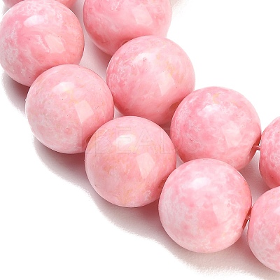 Baking Paint Glass Beads Strands GL-CBA8F4B-02E-1