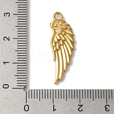 PVD Vacuum Plating 304 Stainless Steel Pendants STAS-L081-004G-1
