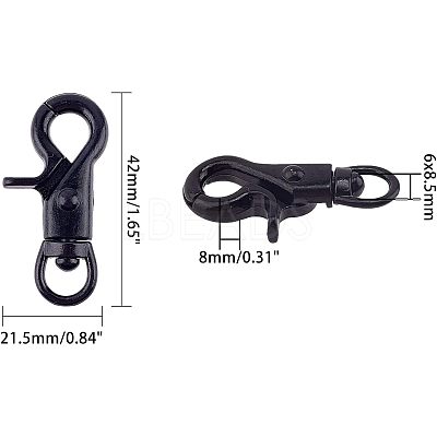 Brass Swivel Clasps IFIN-FH0001-04-1