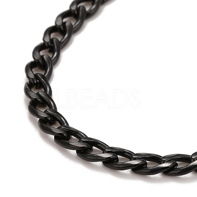 Ion Plating(IP) 304 Stainless Steel Chain Necklaces NJEW-A002-07EB-1