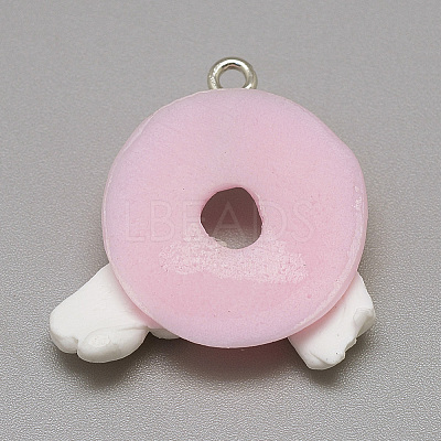 Handmade Polymer Clay Pendants X-CLAY-Q240-021B-1