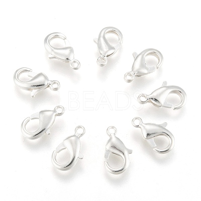 Brass Lobster Claw Clasps KK-902-S-NF-1