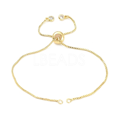 Rack Plating Brass Chain Bracelet Making KK-A142-017G-1