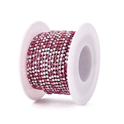 Iron Rhinestone Cup Chains CH-Q006-02A-07-1