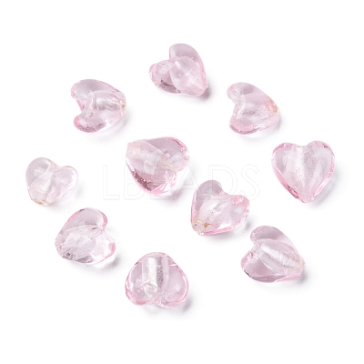 Handmade Silver Foil Glass Beads SLH12MM06Y-1