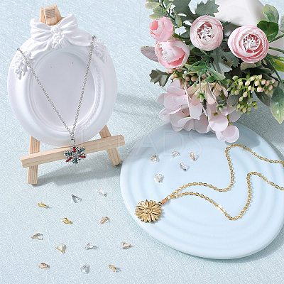 200Pcs 4 Colors Alloy Ice Pick Pinch Bails FIND-SC0006-12-1