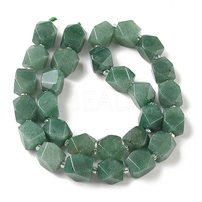 Natural Green Aventurine Beads Strands GG-CBAF8A8-A10-01-1