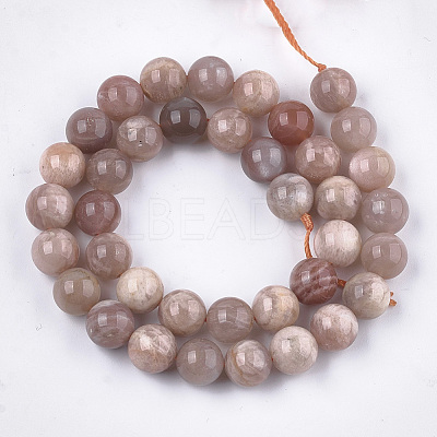 Natural Sunstone Beads Strands G-S333-12mm-038-1