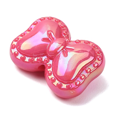 UV Plating Opaque Acrylic Beads AC-CBA759A-01B-1