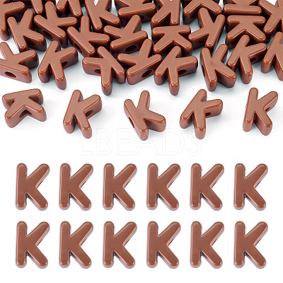 Opaque Acrylic European Beads LS-OACR-TAC0019-006K-1
