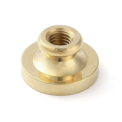 Christmas Series Wax Seal Brass Stamp Head AJEW-M037-01G-07-1
