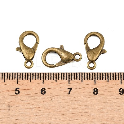 Zinc Alloy Lobster Claw Clasps E106-AB-NR-1