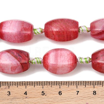 Natural Dragon Veins Agate Beads Strands GG-CBA8E33-A02-01-1