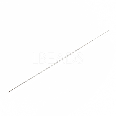 Iron Big Eye Beading Needles X-TOOL-N006-03-1