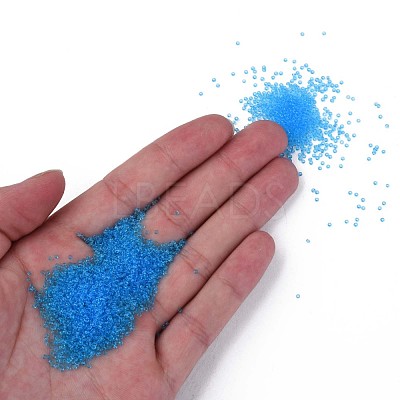 15/0 Transparent Czech Glass Seed Beads SEED-N004-004-04-1