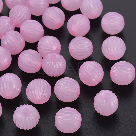Imitation Jelly Acrylic Beads MACR-S373-11-E10-1