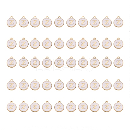 Golden Plated Alloy Charms ENAM-SZ0001-25A-Z-1