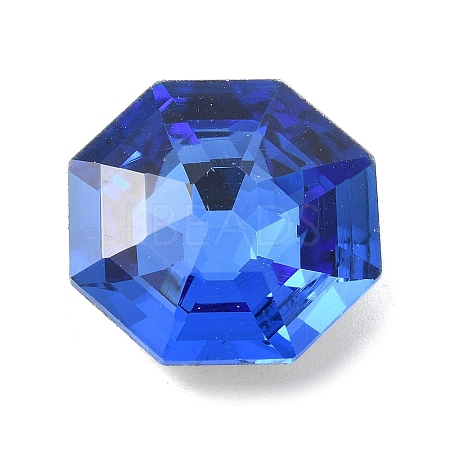 Faceted Glass Rhinestone Cabochons GGLA-C032-05D-1