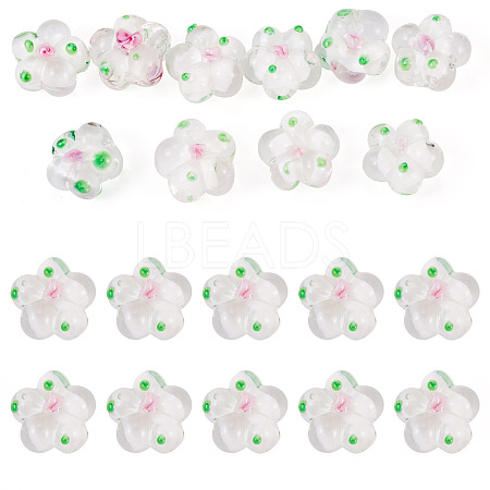 10Pcs Handmade Lampwork Beads LAMP-TADJ0001-01B-1