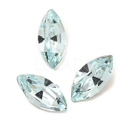 Glass Rhinestone Cabochons RGLA-L029-12A-263-1