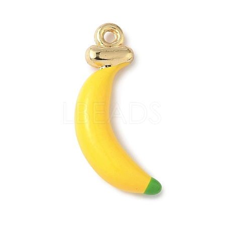 Fruit Theme Alloy Enamel Pendants LS-PALLOY-P314-01D-G-1