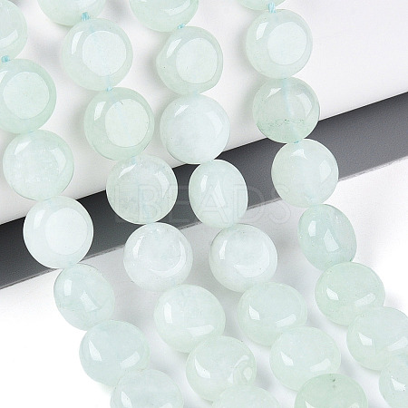 Dyed Natural White Jade Beads Strands G-T143-16C-1