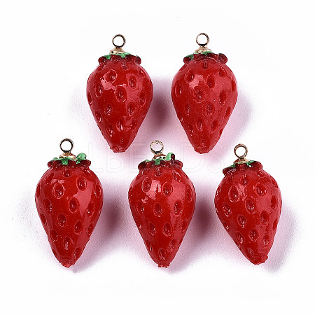 Resin Pendants RESI-S379-001B-1