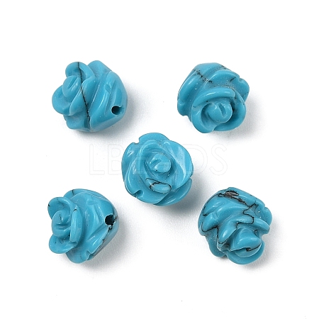 Synthetic Turquoise Beads G-O156-A-26-1