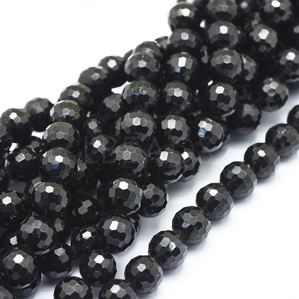 Natural Black Spinel Beads Strands - Lbeads.com