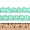 Baking Paint Glass Beads Strands DGLA-N015-10mm-07-4