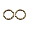 Alloy Soldered Closed Jump Rings LS-KK-WH0052-05D-AB-2