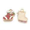 Alloy Enamel Pendants ENAM-S115-031-2