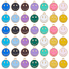 SUPERFINDINGS 91Pcs 13 Colors Alloy Enamel Charms ENAM-FH0001-67-1