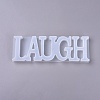 DIY Word Laugh Silicone Molds X-DIY-K017-05-2